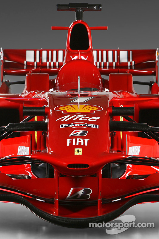 Detail of the new Ferrari F2008