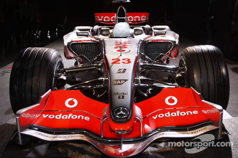 The new McLaren Mercedes MP4-23