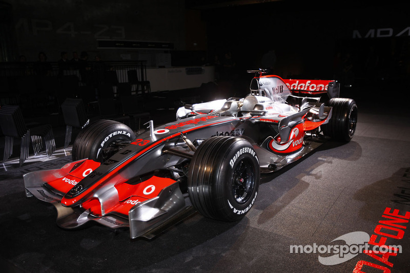 The new McLaren Mercedes MP4-23