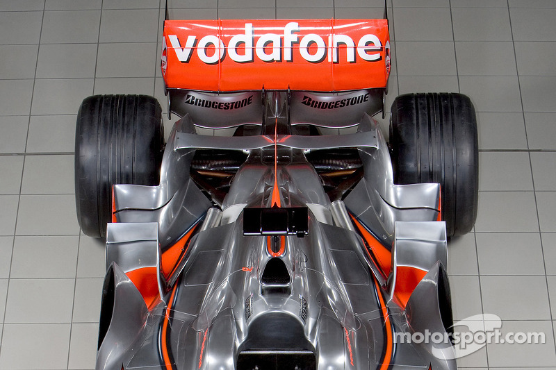 Detail of the new McLaren Mercedes MP4-23