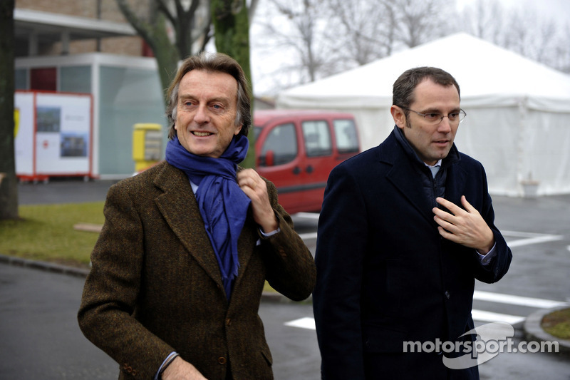 Luca di Montezemolo and Stefano Domenicali