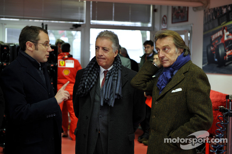 Stefano Domenicali, Piero Ferrari ve Luca di Montezemolo