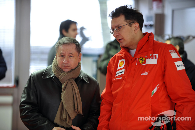 Jean Todt ve Nikolas Tombazis