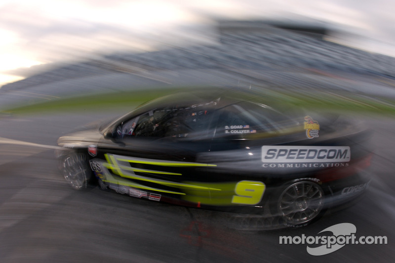 Pit stop for #9 Spirit of Daytona Racing Pontiac GTO: Bryan Collyer, Doug Goad