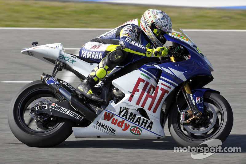 Tes IRTA Jerez 2008 - Fiat Yamaha Team