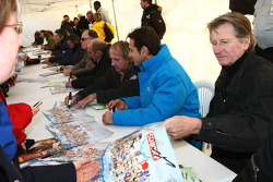 Jean-Pierre Jabouille, Erik Comas and Jacques Laffite