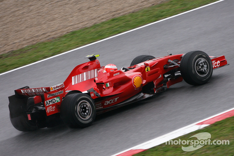 Michael Schumacher, Test Pilotu, Scuderia Ferrari