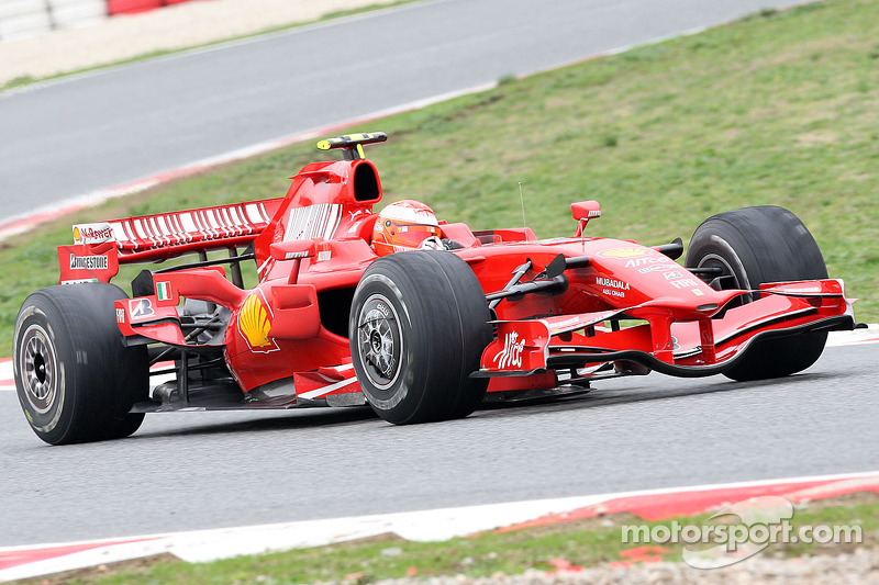 Michael Schumacher, Test Pilotu, Scuderia Ferrari