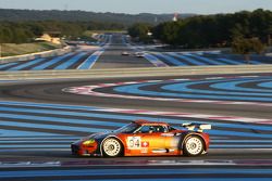 #94 Speedy Racing Team Spyker C8 Laviolette GT2R: Philippe Camandona, Andrea Chiesa, Benjamin Leuenb