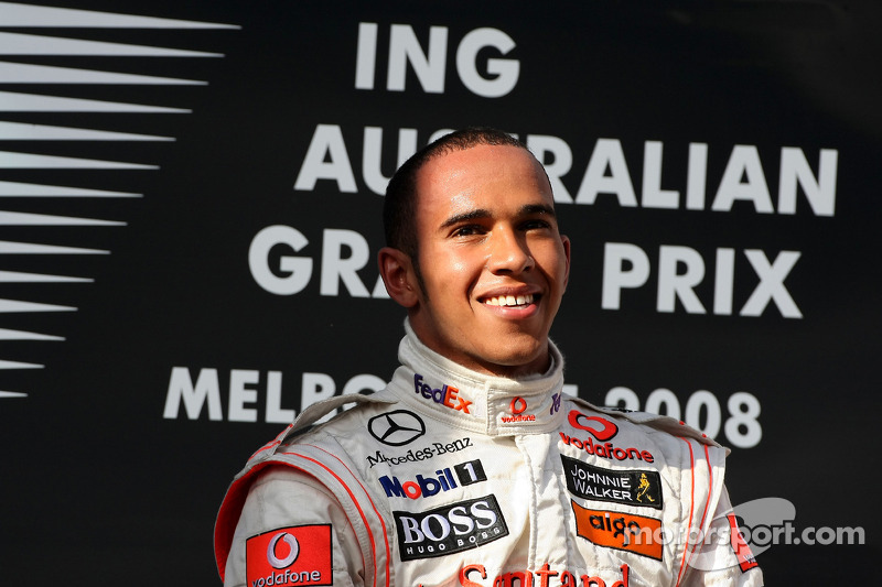 Lewis Hamilton*, McLaren Mercedes, vencedor de 2008