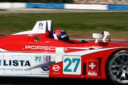 #27 Horag Racing Porsche RS Spyder: Fredy Lienhard, Didier Theys, Jan Lammers