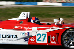 #27 Horag Racing Porsche RS Spyder: Fredy Lienhard, Didier Theys, Jan Lammers