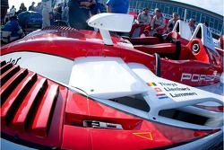 #27 Horag Racing Porsche RS Spyder: Fredy Lienhard, Didier Theys, Jan Lammers