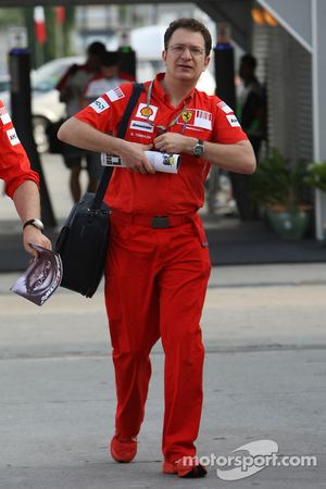 Nicholas Tombazis, Scuderia Ferrari, Chief Designer