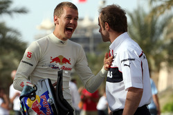 Sebastian Vettel en Josef Leberer