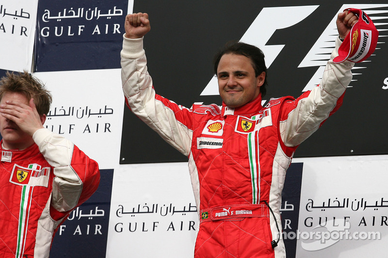 Podyum: Yarış galibi Felipe Massa, 2. Kimi Raikkonen