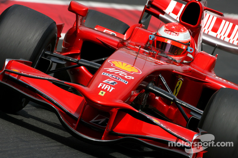 Michael Schumacher, Test Pilotu, Scuderia Ferrari, slicks