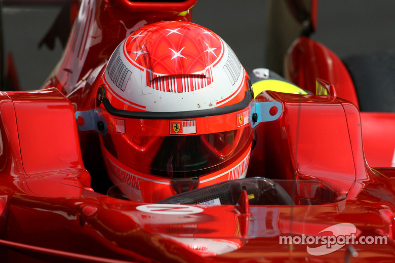 2008: Testing with Ferrari