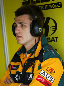 Nathan Antunes, driver of A1 Team Australia