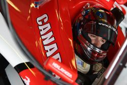 James Hinchcliffe, driver of A1 Team Canada