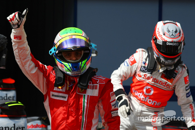 Pole: Kazanan Felipe Massa, Scuderia Ferrari ve Heikki Kovalainen, McLaren Mercedes