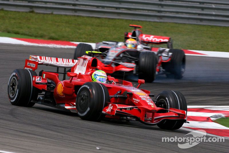 Felipe Massa, Scuderia Ferrari, Lewis Hamilton, McLaren Mercedes