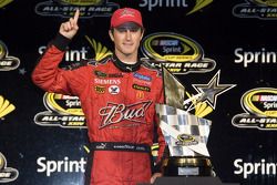 Victory lane: race winner Kasey Kahne