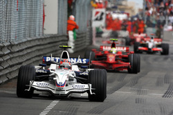 Robert Kubica, BMW Sauber F1 Team ve Felipe Massa, Scuderia Ferrari