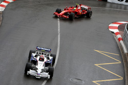 Robert Kubica, BMW Sauber F1 Team ve Felipe Massa, Scuderia Ferrari