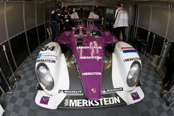 Jos Verstappen in de #34 Van Merksteijn Motorsport Porsche RS Spyder