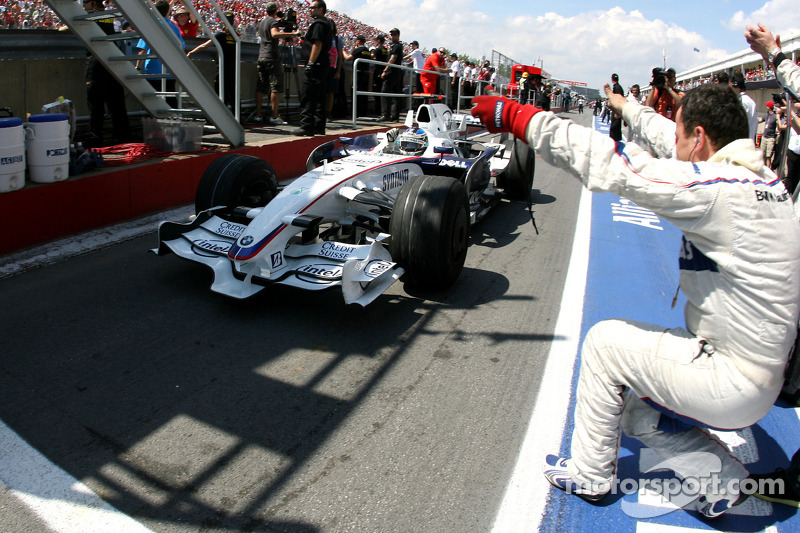 Second place Nick Heidfeld