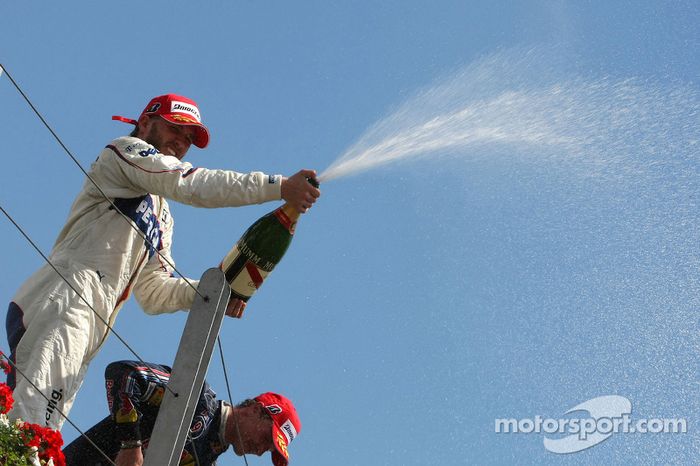Podio: segundo lugar Nick Heidfeld