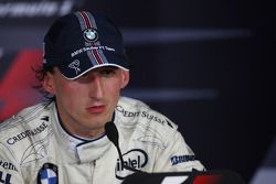 Press conference: race winner Robert Kubica