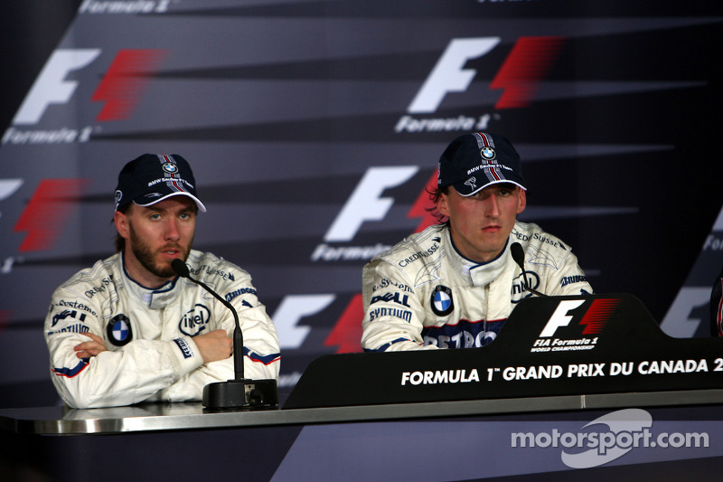 Heidfeld teve seu peso na vitória de Kubica no Canadá, em 2008. O alemão liberou espaço para seu colega e segurou os rivais atrás, já que estava com o carro mais pesado. Assim, a BMW obteve sua única vitória - e dobradinha.