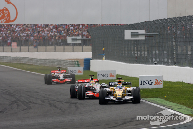 Nelson A. Piquet, Renault F1 Team, Lewis Hamilton, McLaren Mercedes