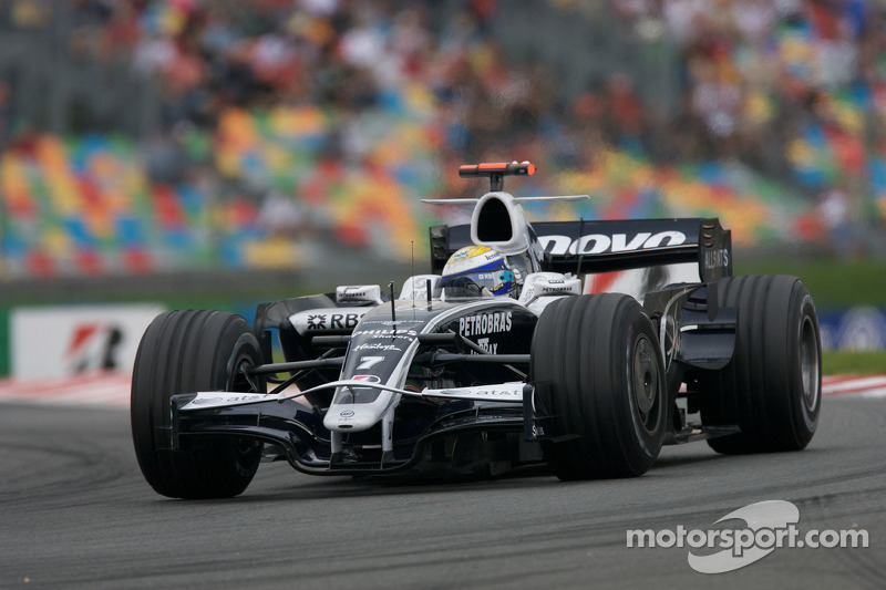 Williams, 2008: 17 pontos, 13º no campeonato