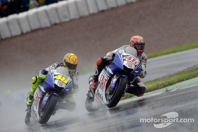 Jorge Lorenzo y Valentino Rossi