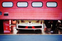 Il muso di una Ferrari FXX