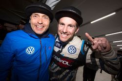 Le Champion 2015, Scott Speed, Andretti Autosport Volkswagen with Jost Caputo, head of VW Motorsport