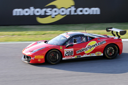 #208 Ferrai of Fort Lauderdale Ferrari 458 с логотипом Motorsport.com
