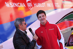 James Calado, AF Corse, s'exprime au micro de Motorsport.com