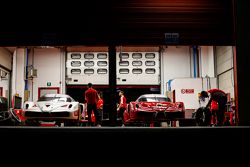 Ferrari FXX Programme, due Ferrari FXX nel box