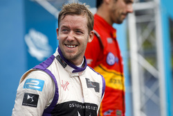 Podium : le deuxième Sam Bird, DS Virgin Racing Formula E Team