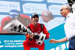 Le vainqueur Lucas di Grassi, ABT Schaeffler Audi Sport