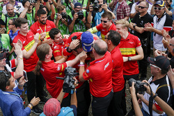 Le vainqueur Lucas di Grassi, ABT Schaeffler Audi Sport