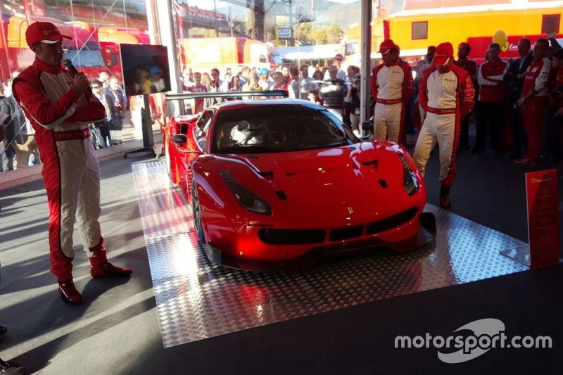 Presentazione Ferrari 488 GT3