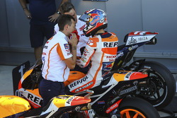 Third place qualifier Dani Pedrosa, Repsol Honda Team