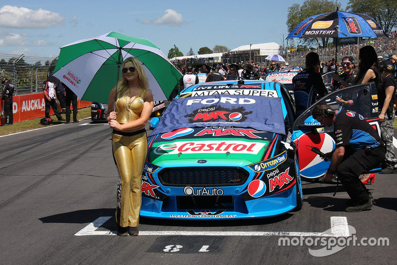 Grid girl na V8 Supercars