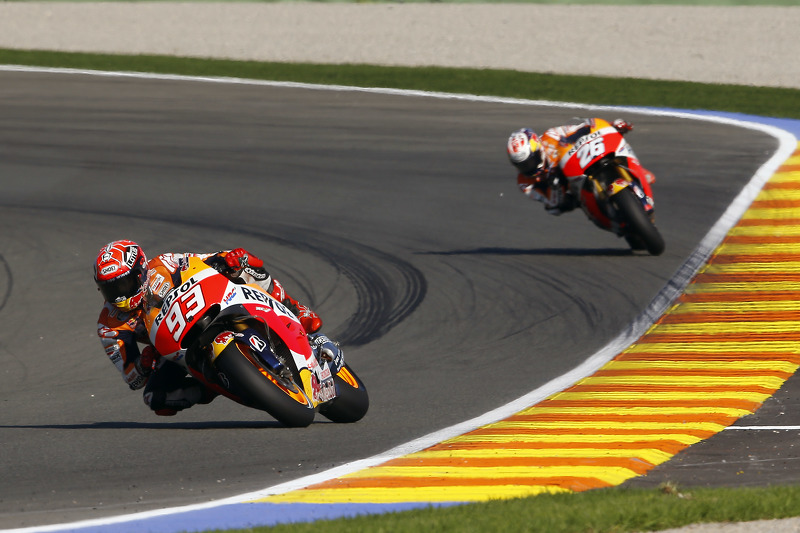 Marc Marquez und Dani Pedrosa, Repsol Honda Team