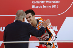 Podium: Third place Dani Pedrosa, Repsol Honda Team